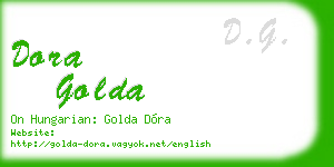 dora golda business card